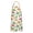 White Cartoon Dinosaurs-3, variant on White Cartoon Dinosaurs Pattern Apron-Garden Aprons for Women with Pockets-Cotton Linen Waterproof Kitchen Cooking Gardening Aprons Adjustable for Kitchen,Cooking,BBQ and Salon 33x27 Inch