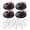4, variant on Sturdy Suction Cup Hook Set for Campers, Reliabled Fixation for Caravans Accessories Car Tents Awnings Outdoor Home Use