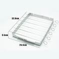 thumbnail image 4 of Xihbxyly Pinchos de Acero Inoxidable, Diseño Plano Giratorio de 360°, Longitud Extra para Un Manejo Sencillo, Calidad Auténtica para Una Limpieza Sin Esfuerzo, Ideal para Asar, Cocinar En Barbacoa, R, 4 of 7