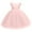 Pink, variant on Xdegoge Girls Party Dress Ruffle Sleeve Princess Dress Fluffy Tulle Dress Toddler Tutu Fancy Dress Vacation formal Pageant Birthday Dress Black 6-8 Vestidos De Verano Para Niña