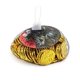 thumbnail image 2 of 100 monedas de plástico de la buena suerte, confeti de trébol, chispas de mesa para decoración de fiestas, regalos y suministros., 2 of 5