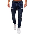 thumbnail image 3 of fvwitlyh Wide Leg Jeans Men's Skinny Black Stretch Ripped Tapered Leg, 3 of 5