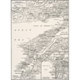 thumbnail image 2 of Detailed Map Of Gallipoli Peninsula And The Dardanelles Turkey In 1915 Showing British And Allied Landing Beaches From T, 2 of 2