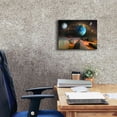 thumbnail image 5 of Epic Graffiti 'Planets' by Ata Alishahi, Giclee Canvas Wall Art, 16"x12", 5 of 8