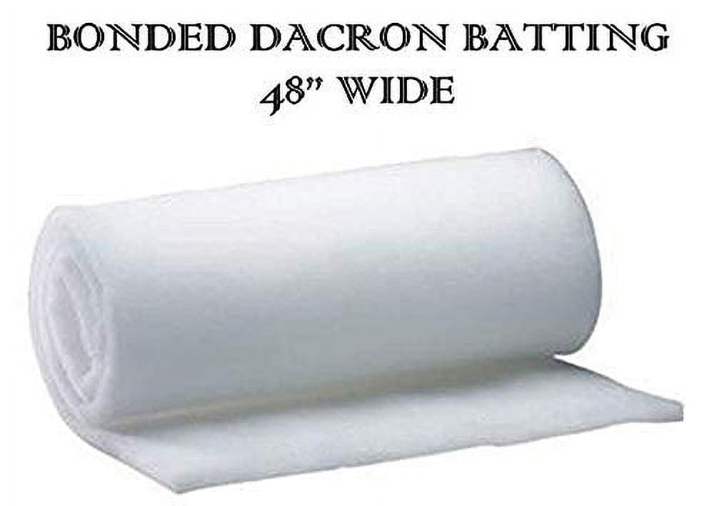 AK TRADING CO - 48 x 5 Yards. Bonded Dacron CertiPUR-US Certified. (Seat  Replacement, Upholstery Sheet, Foam Padding) 
