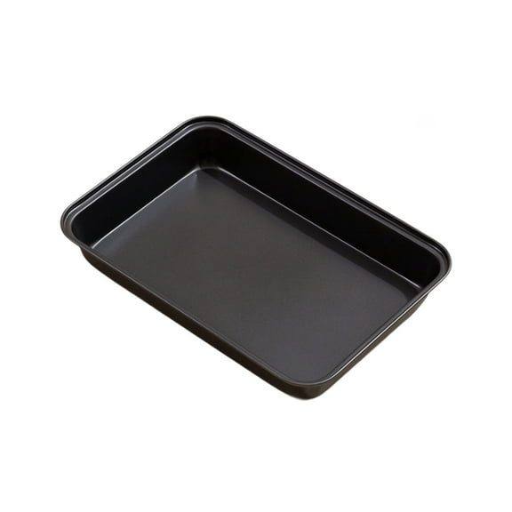 Nonstick Carbon Steel Cake Tray Deepen Baking Pan Cookie Sheet for Breads Pastries and Sweet Secure Hold Oven to Table
