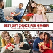 Cotsoco Mini Massage Gun, Cordless Handheld Deep Tissue Muscle Massager 6 Speeds Percussion Massage Device Super Quiet with Intelligent Pressure Sensing System