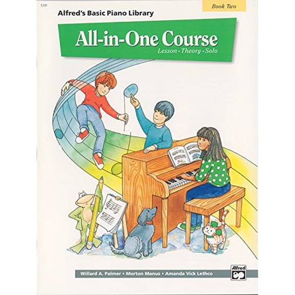 Pre-Owned All-in-One Course for Children: Lesson, Theory, Solo, Book 2 (Alfred's Basic Piano Library) (Paperback) 0739014145 9780739014141