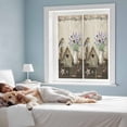thumbnail image 3 of Vintage Flowers Window Privacy Film, Birds Retro Art Elegant Farmhouse Static Cling UV Sun Blocking Heat Control Window Tint Day and Night, Non-Adhesive One Way Windows Privacy Cover 19.6''x39.3'', 3 of 7