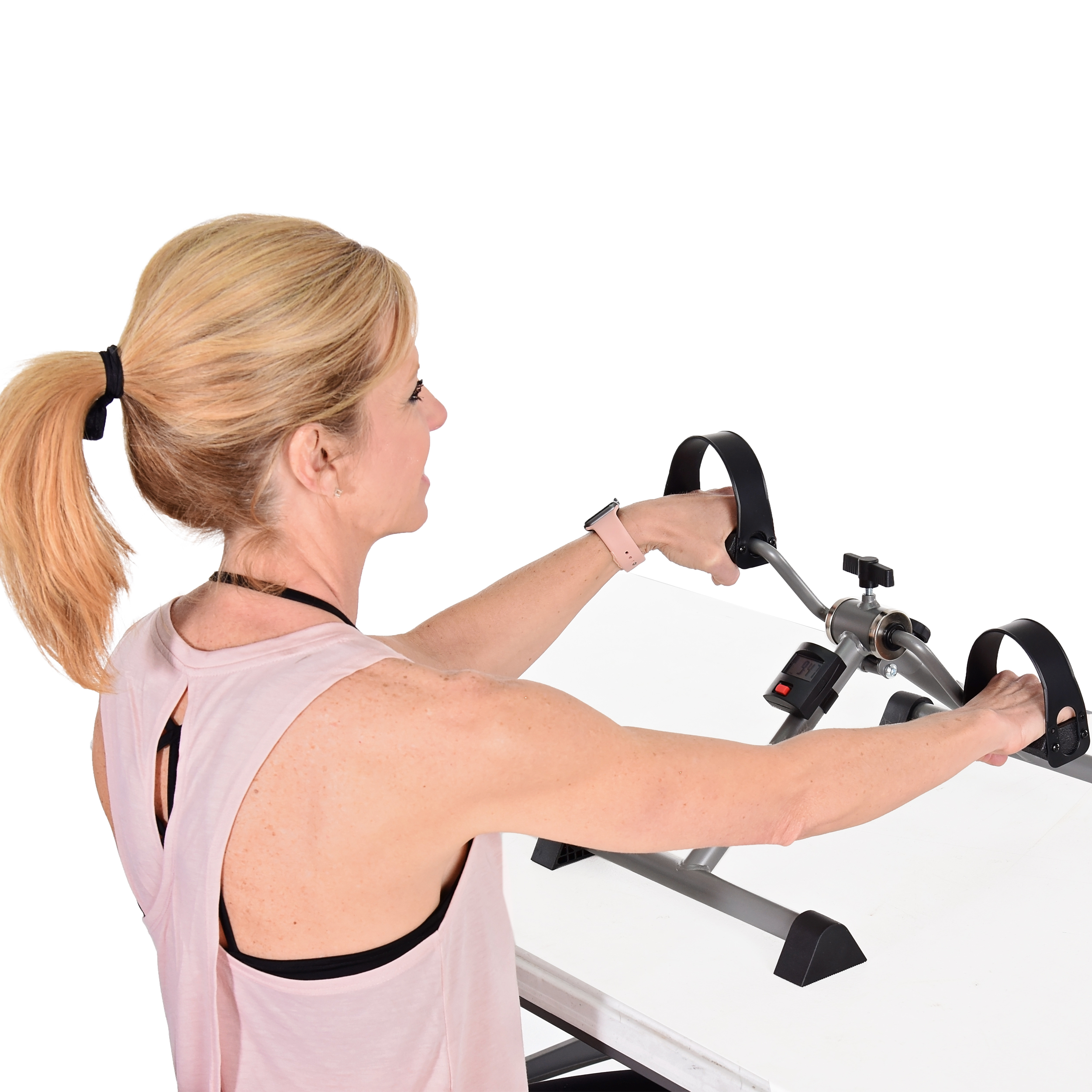 Stamina Folding Upper & Lower Body Cycle with Monitor- Boost Mobility - Strengthen Muscle - Improve Cardiovascular Health - image 4 of 5