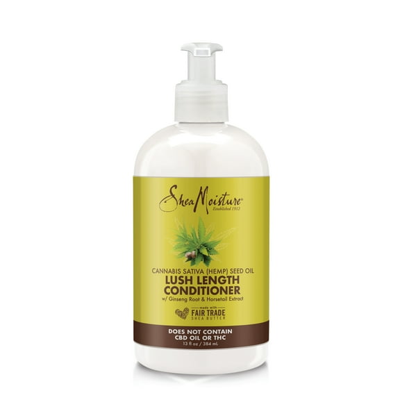 SheaMoisture Cannabis Seed Oil Hair Conditioner Lush Length, 13 oz