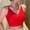 Red, variant on Rvasteizo Women Lace Bra Lace Tank Bandeau Back Beauty Bust Gathering Everyday Bra