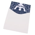 thumbnail image 4 of Tarjetas de invitación de boda Yuyangstore 10 juegos de pájaros románticas con sobres y sellos Azul Yuyangstore Tarjetas de invitación de boda, 4 of 8