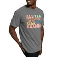 thumbnail image 4 of CafePress - All The Cool Kids Are Reading T Shirt - Mens Comfort Colors Shirt, 4 of 5