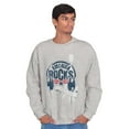 thumbnail image 4 of America Rocks Patriotic Headphones Plus Size Long Sleeve Graphic Tee Shirt Brisco Brands 2X, 4 of 6
