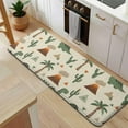 thumbnail image 5 of Beige Dinosaurs Volcanoes Pattern Kitchen Rug Mat,Kitchen Runner Rugs Non Skid Washable,Decorative Kitchen Floor Mats for Kitchen,Sink,Laundry,17"x47.2", 5 of 7