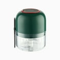 thumbnail image 2 of Electrodomésticos Picadora de ajo Mini procesador de alimentos portátil Triturador de verduras inalámbrico con carga USB Triturador de ajo Picadora para cebollas Carne Especias Máquina de molienda de, 2 of 8