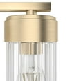thumbnail image 3 of Hunter - Gatz 4-light Alturas Gold, Medium Size Vanity Light, Dimmable, Modern Style, for Bedrooms, Kitchens, Dining, Living Rooms - 19686, 3 of 6