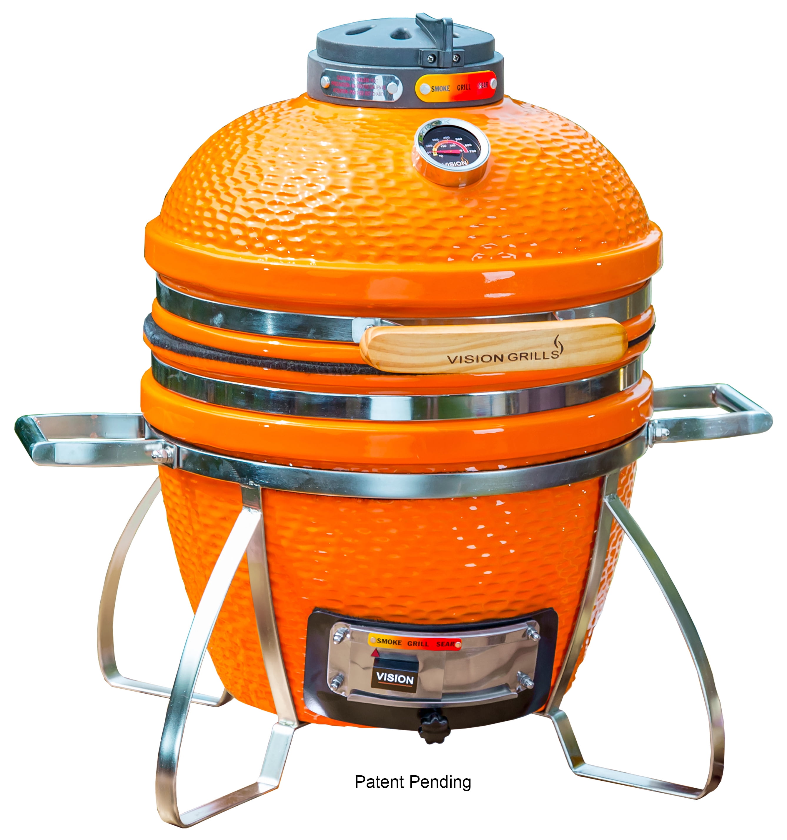 Classic Cadet Kamado Grill, WHITE