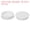 White, variant on Uxcell 45mm 1.8" Plastic Hole Plugs, Flush Type Round Hole Cover Snap in Locking Hole Tube, White 25Pcs