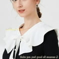 thumbnail image 5 of LoudSung Fake Collar Shawl Detachable Blouse False Collar Cape Collar Wrap Multiple Styles Top Elegant for Women Girls, 5 of 7