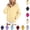 Beige, variant on YOUYEDIAN Oversized Hoodies for Teen Girls Preppy Hooded Sweatshirts Casual Trendy Long Sleeve Pullover Tops