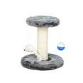 thumbnail image 2 of Greeniant Único con bolas colgantes Marco de rascador de escalada Rascado de gato con bolas colgantes para escalada de rascador Juguetes para gatos gris, 2 of 6
