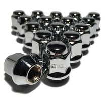 16 Chrome Tapered Base 10x1.25 Lug Nut Set 17mm Hex ATV UTV Yamaha Honda Suzuki