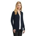 thumbnail image 4 of Port Authority Ladies Open Front Cardigan Sweater-S (Navy), 4 of 5