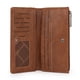 thumbnail image 4 of Cartera Wrangler Minimalist para mujer de piel vegana, color marrón, 4 of 7