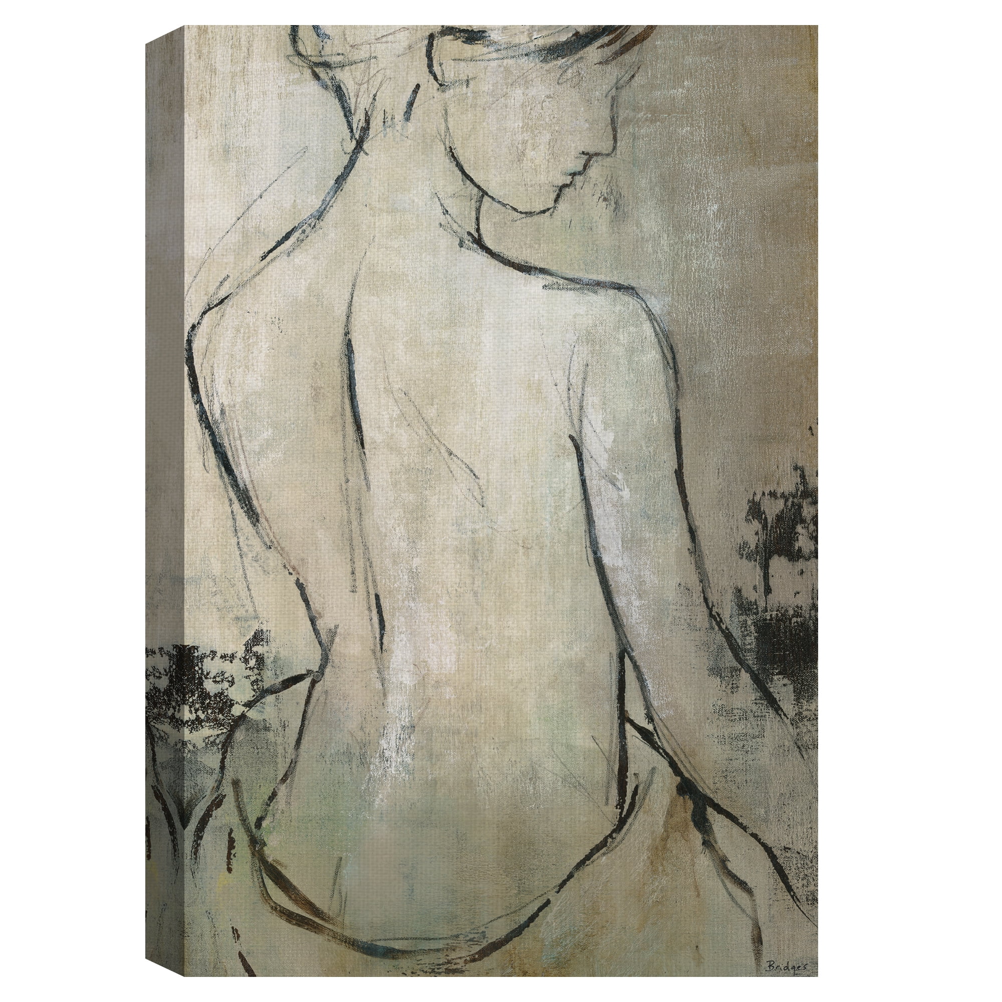 Spa Day IV by Bridges Female Portrait Canvas Art