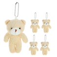 thumbnail image 2 of 5pcs Adorable Bear Pendants Keychain Charms Tiny Stuffed Bear Doll for DIY Decor Fashion Accessory, 2 of 5