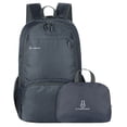 thumbnail image 1 of Léger Pliable Hommes Femmes Imperméable Voyage Packable Randonnée Daypack Gris, 1 of 7