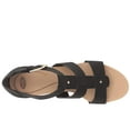 thumbnail image 3 of Dr. Scholl's Barton Women's Sandals Black Snake Print Size 8.5 W, 3 of 5
