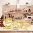 thumbnail image 7 of CaiYueKe New Year Party Tableware Set, Gold Happy New Year Disposable Paper Plates Cups Napkins, 7 inch 9 inch Holiday Celebration Party Supplies, Festive Dinnerware Kit, 7 of 7