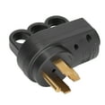 thumbnail image 3 of 50A RV Plug, Safe Excellent Electrical Conductivity 125/250V RV Plug Replacement NEMA 14-50P with Ergonomic Handles for EV, 3 of 7
