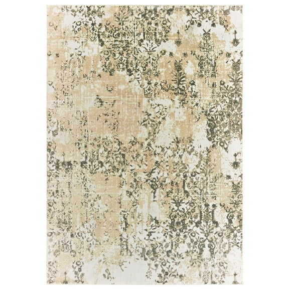Oriental Weavers Bowen Area Rug 2067W Gray Faded Vintage 3' 10" x 5' 5" Rectangle