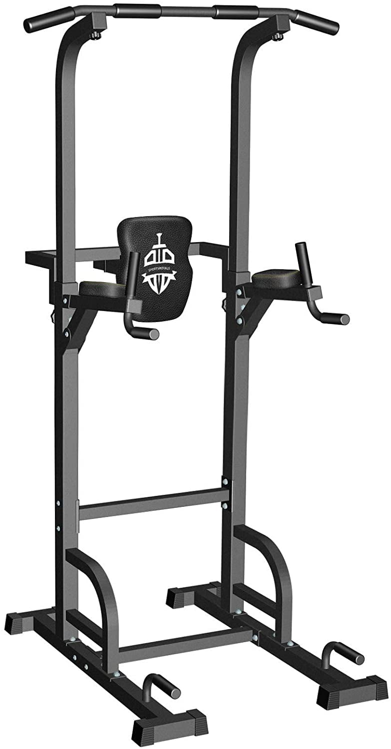 Sportsroyals Power Tower Dip Station Pull Up Bar For Home Gym Strength Training Workout Equipment 400lbs Walmart Com Walmart Com