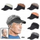thumbnail image 1 of Gorra de béisbol de golf con pelo falso, visera para el sol, gorro divertido con tupé y pinchos para hombre, 1 of 5