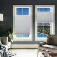 Keego No Drill Top Down Bottom Up Cellular Shades for Windows Blackout
