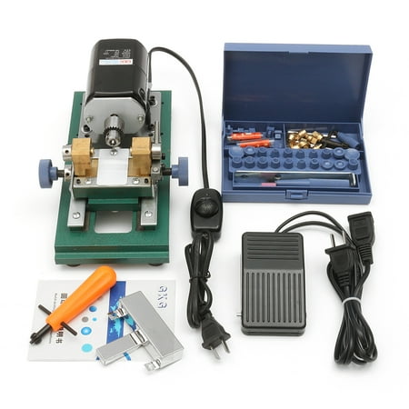 Punch Set Tool 110V 220W/110V 240W / 220V 280W Pearl Drilling Holing Machine Driller Drilling Punch Tools Full Set ()
