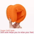 thumbnail image 5 of Orange Sandals for Women and Men,Non-Slip Bathroom Shower Sandals,Soft and Thick Sole Cloud Slippers, 5 of 8