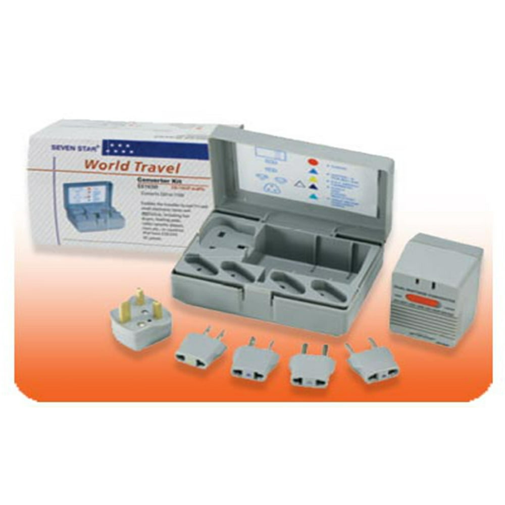 International Voltage Converter Adapter Kit