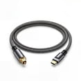 thumbnail image 1 of KSRplayer Cable de Audio Óptico USB‑C a Toslink, Transmisor de Audio Digital Unidireccional Type‑C a SPDIF para Computadora, Laptop, Teléfono Móvil, Barra de Sonido, Altavoz, Sistemas de Cine en, 1 of 7