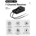 thumbnail image 3 of Microzone MC8RE-V2 2.4GHz 8CH PWM Receiver With For C7-Mini 8b-Mini Classic-10 Radio Transmitter, 3 of 5