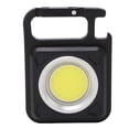 thumbnail image 4 of Mini Keychain Light, Aluminum Alloy Various Lighting Methods Portable Pocket Light COB  For Tent Black, 4 of 8