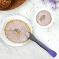 thumbnail image 6 of Tovolo Mini Scoop and Spread Tool for Kitchen Meal Prep Peri Purple and Charcoal Gray, Small Sandwich Spreader Spatula for Peanut Butter Jelly, Silicone BPA Free Dishwasher Safe Scooper Spreader, 6 of 6