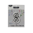 thumbnail image 2 of Silver Foil Number Balloon by Celebrate It™, 2 of 2