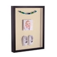 thumbnail image 2 of ArtToFrames 24x36 Inch Shadow Box Picture Frame, with a Satin Black Tall 1 Wide Shadowbox frame and Cream Mat Backing (4654), 2 of 7