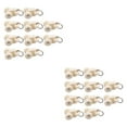 thumbnail image 1 of relayinert Rail de Rideau Robuste 10 Pcs Rail Coulissant Robuste Crochet de Transport Roulant Support de Plafond Solide et Durable Style Blanc 10 2Ensemble, 1 of 6